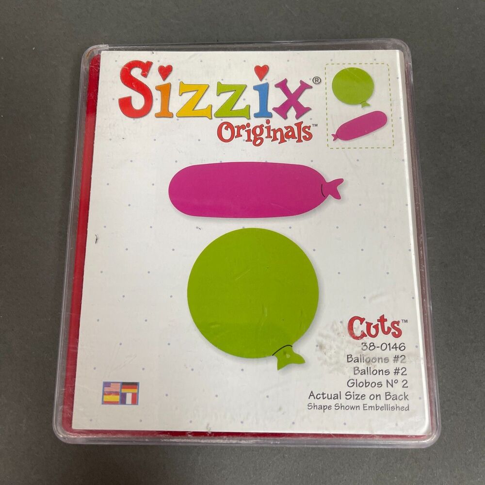 Sizzix Originals Die Cuts 38-0146 Balloons‎ No. 2 by Provo Craft